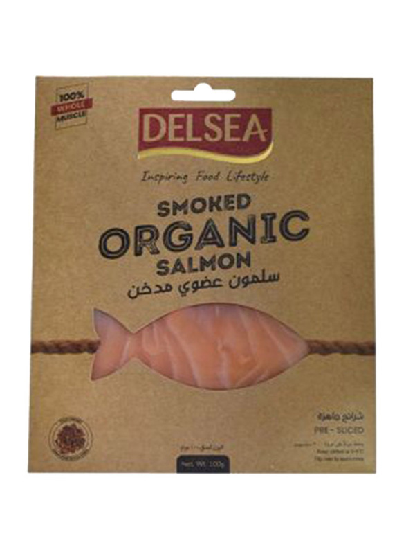 

Delsea Smoked Orga Salmon Pre-Sliced, 100g