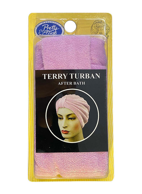 

Pretty Miss Terry Turban, 41129, Pink, 1 Piece