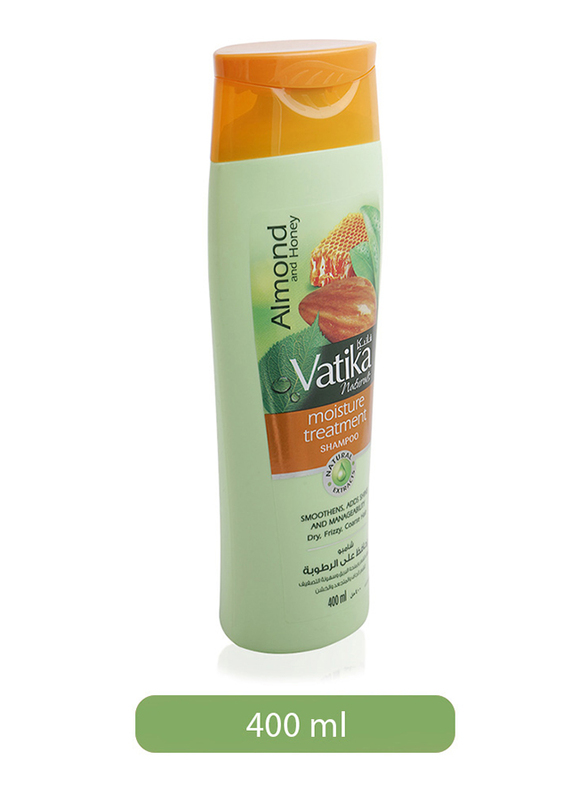 

Vatika Almond and Honey Extract Moisture Treatment Shampoo for Dry Hair, 400ml