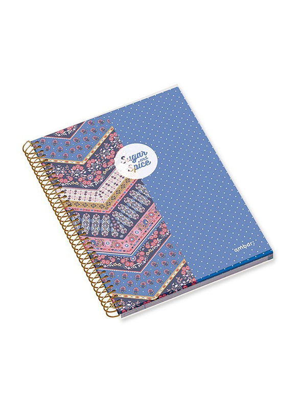 

Ambar PP Cover A4 Size Notebook, 100 Sheets, Blue