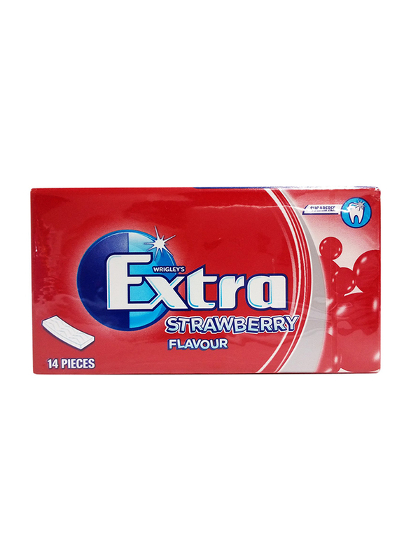 

Wrigley's Extra Strawberry Flavour Sugarfree Chewing Gum, 14 x 12g