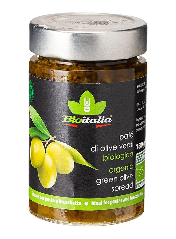 

Bioitalia Green Olive Spread, 180g