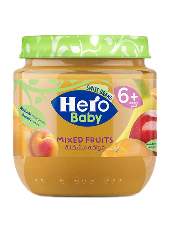 

Hero Baby Mixed Fruits Jar, 6+ Months, 125g