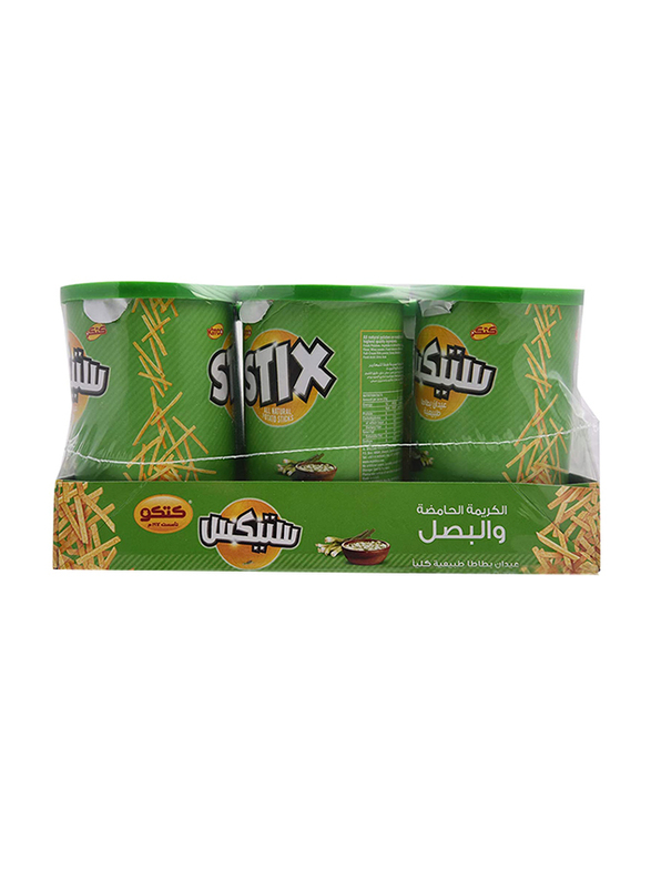 

Kitco Stix Sour Cream & Onion Sticks, 6 Pieces, 45gm