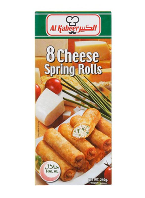 

Al Kabeer Cheese Spring Rolls, 240g