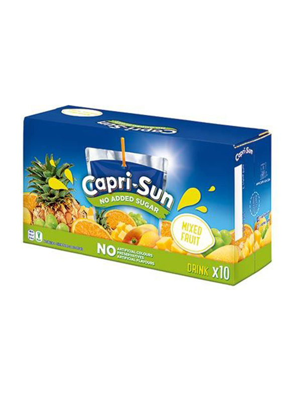 

Capri Sun No Added Sugar Mix Fruit Juice, 10 x 200ml