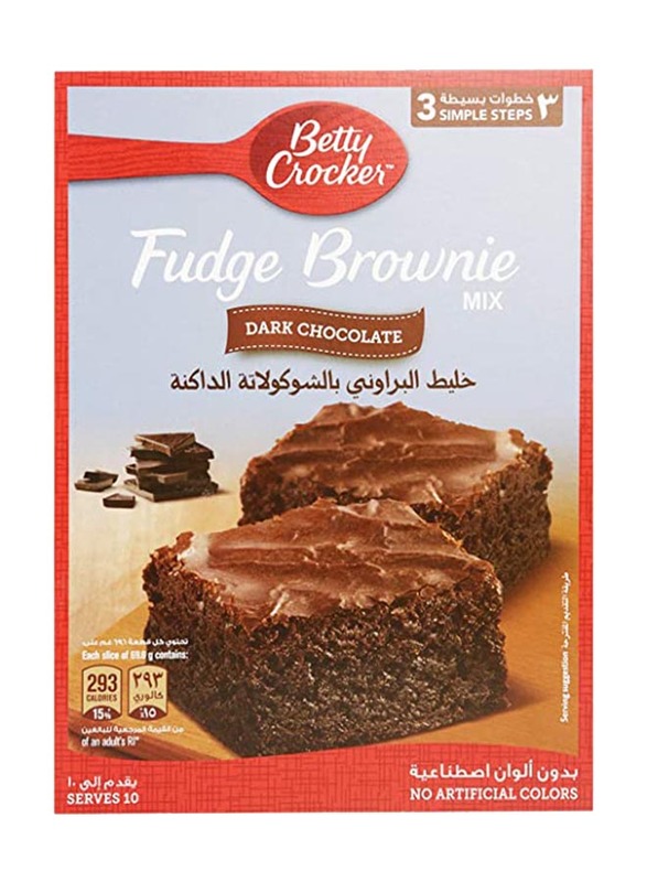 

Betty Crocker Fudge Brownie Mix, 500g