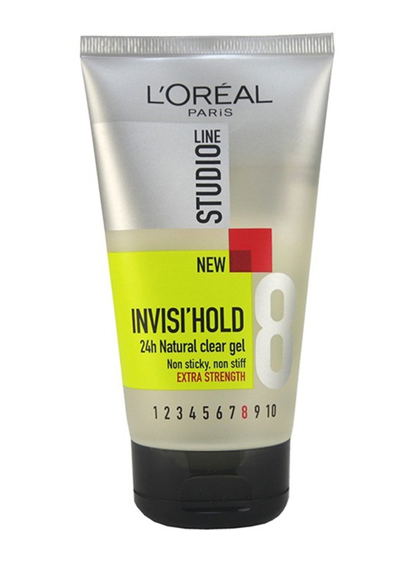 L'Oreal Paris Studio Line Mineral Control Invisi Gel Extra Strength for All  Hair Types, 150ml  - Dubai