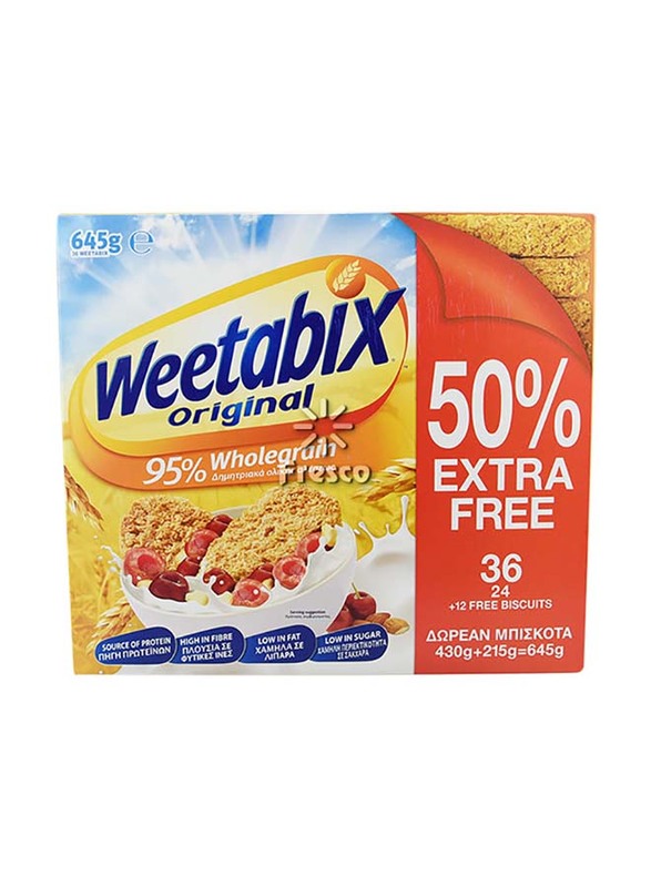 

Weetabix Original Cereal, 645g