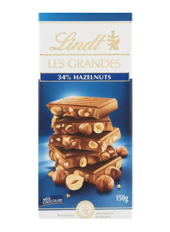 

Les Grandes Milk Hazelnut Chocolate, 2 x 150g