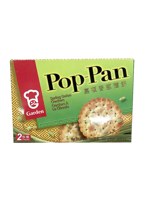 

Garden Pop-Pan Chinese Spring Onion Crackers, 225g