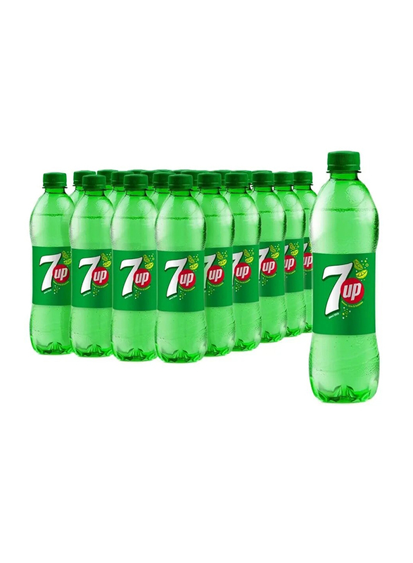 

7Up Soft Drink Pet Bottles, 24 Pieces x 500ml