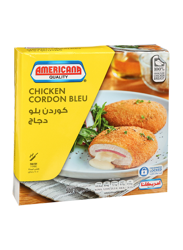 

Americana Chicken Cordon Bleu, 500g