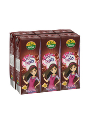 Nada Danyah Chocolate Milk Drink, 6 x 200ml