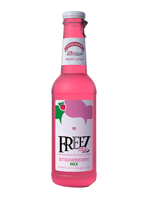 

Freez Mix Strawberry Mix Non Alcoholic Carbonated Flavored Drink, 275ml