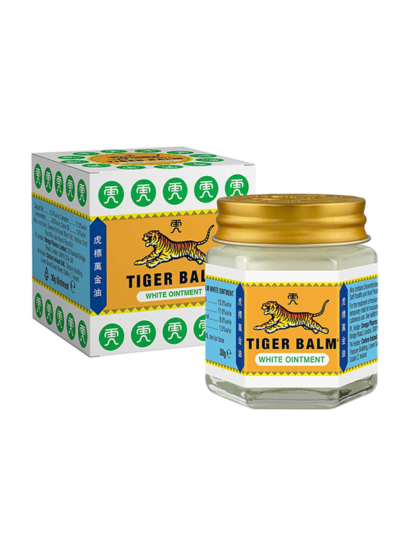 

Tiger Balm Pain Relief White Ointment, 19.4g