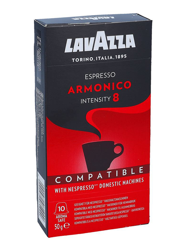 

Lavazza Espresso Armonico Intensity 8 Coffee, 10 Capsules x 5g