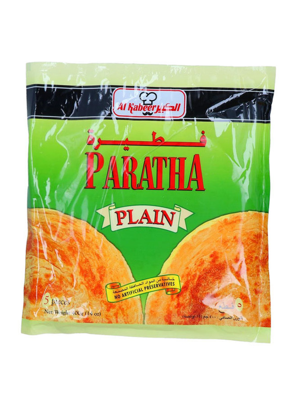 

Al Kabeer Plain Paratha, 3 x 400g