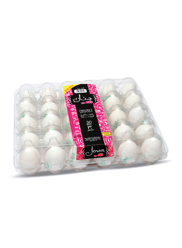 

Jenan White Small Eggs, 30 Pieces