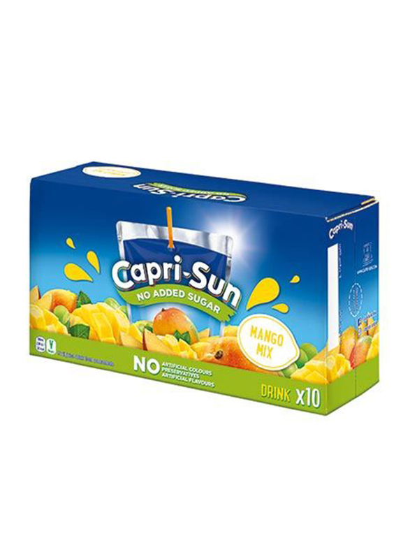 

Capri Sun No Added Sugar Mango Juice, 10 x 200ml