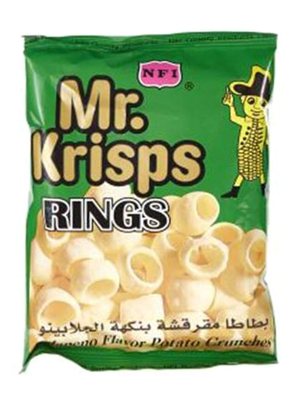 

Mr.Krisps Jalapeno Flavoured Potato Crunches Rings, 42 x 15g