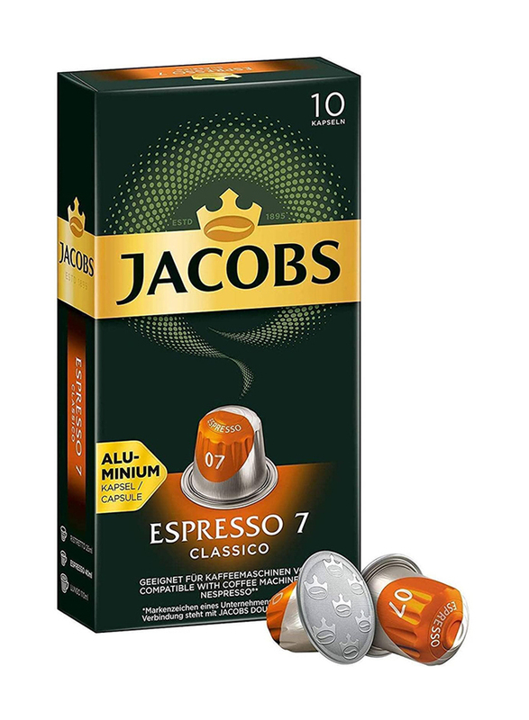 

Jacobs Espresso Classic Capsules, 7 Capsules, 52g