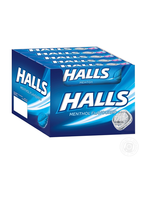 

Halls Menthol Fresh Flavour Candy, 20 x 25.2g