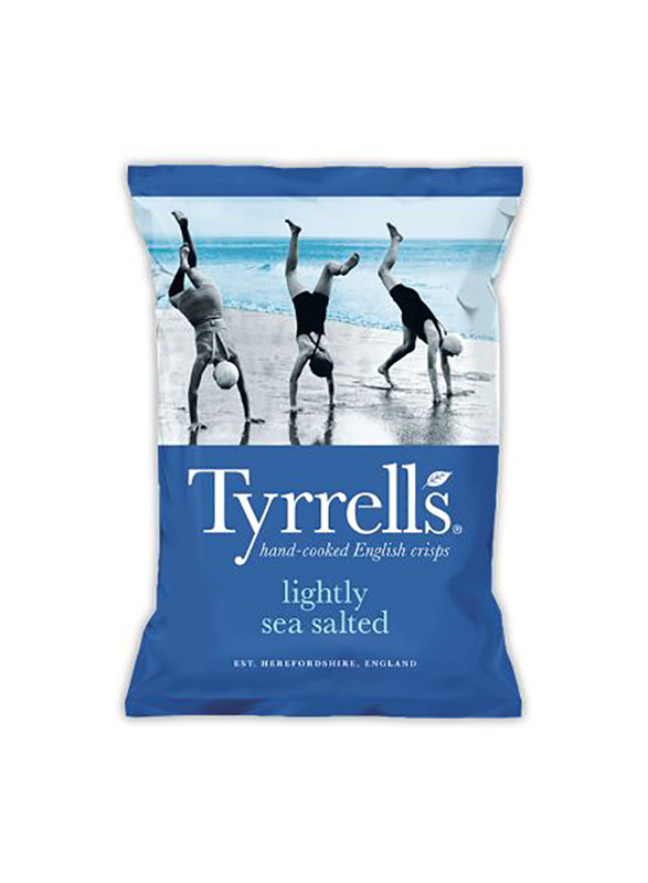 

Tyrrells Lightly Sea Salted Crisps, 150g