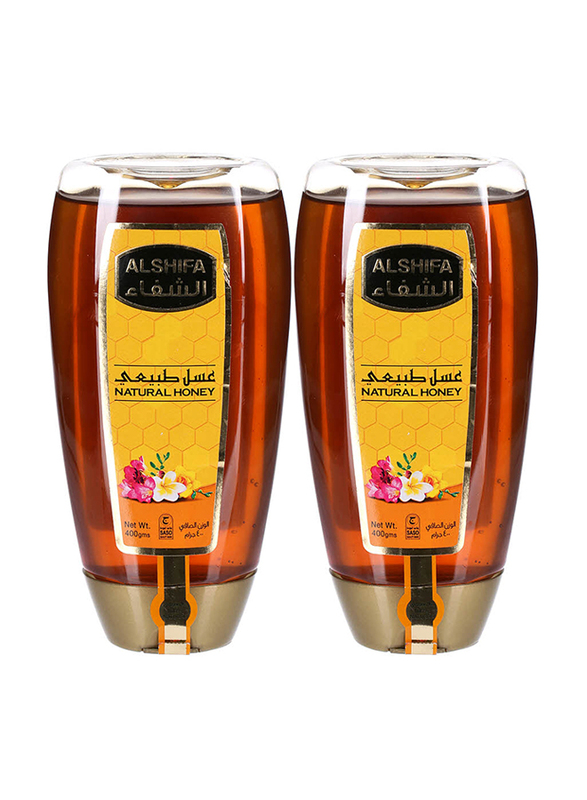 

Al Shifa Squeezy Natural Honey, 2 x 100g