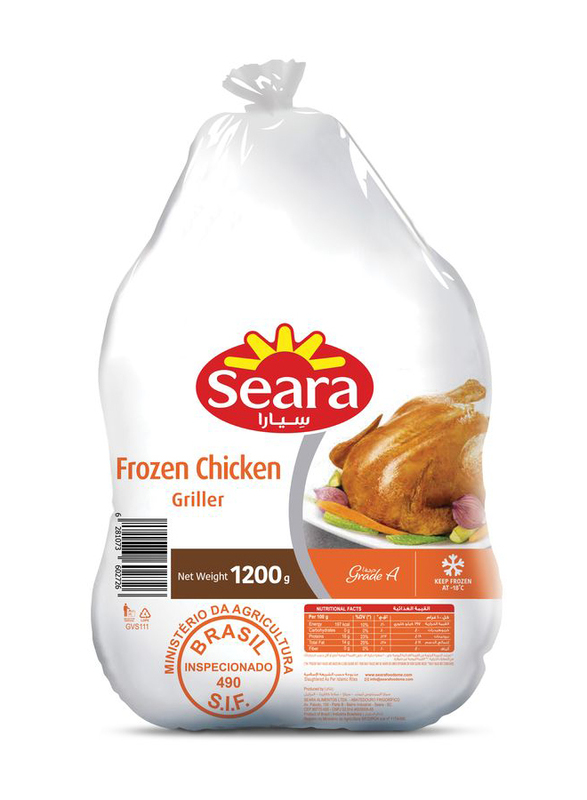 

Seara Frozen Whole Chicken Griller, 1.2 Kg