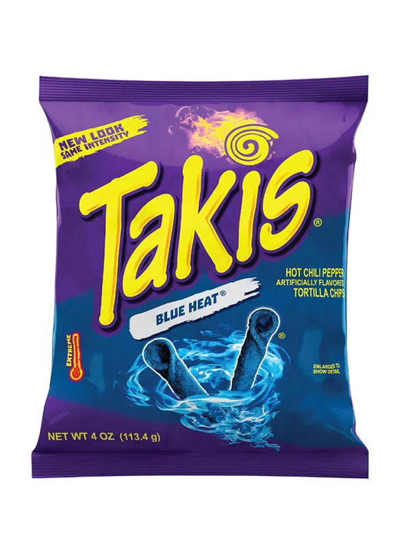 

Takis Blue Heat Rolled Tortilla Chips, 4 Oz