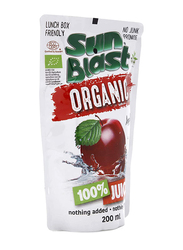 Sun Blast Organic 100% Apple Juice, 200ml