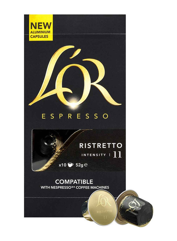 

Lor Coffee Capsules Ristretto, 10 Capsules, 52g