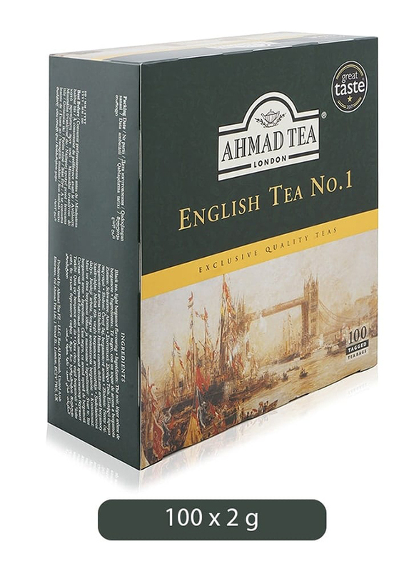 

Ahmad Tea English Tea No.1, 100 Tea Bags x 2g