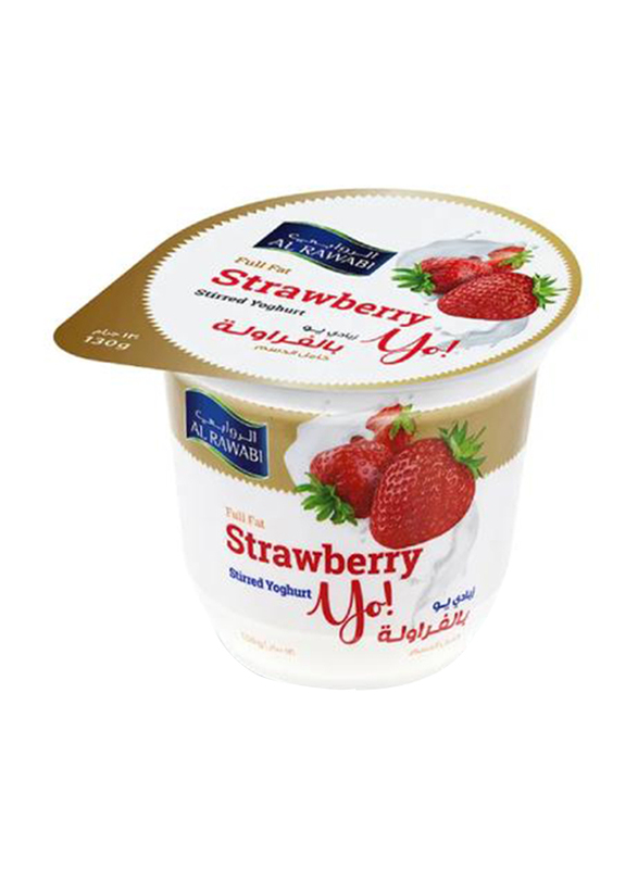 

Al Rawabi Single Pot Strawberry Yoghurt, 130g