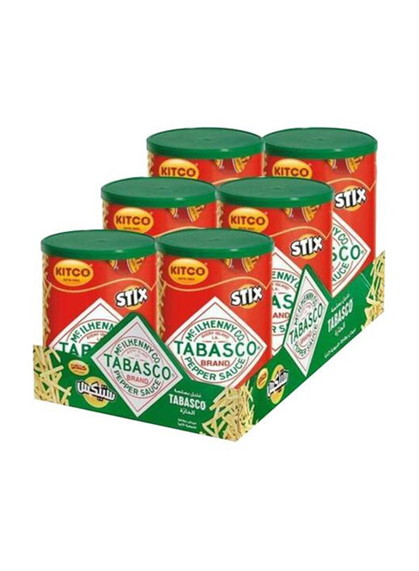 

Kitco Tabasco Potato Stix, 6 x 45g