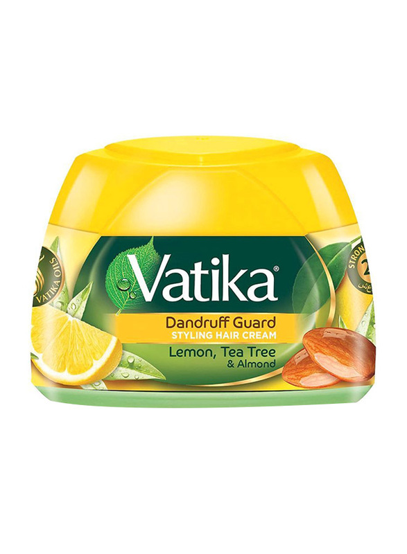 

Vatika Dandruff Guard Styling Hair Cream for Anti Dandruff, 2 x 140ml