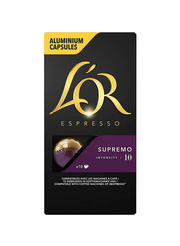 

Lor Coffee Capsules Sontuoso, 10 Capsules, 52g