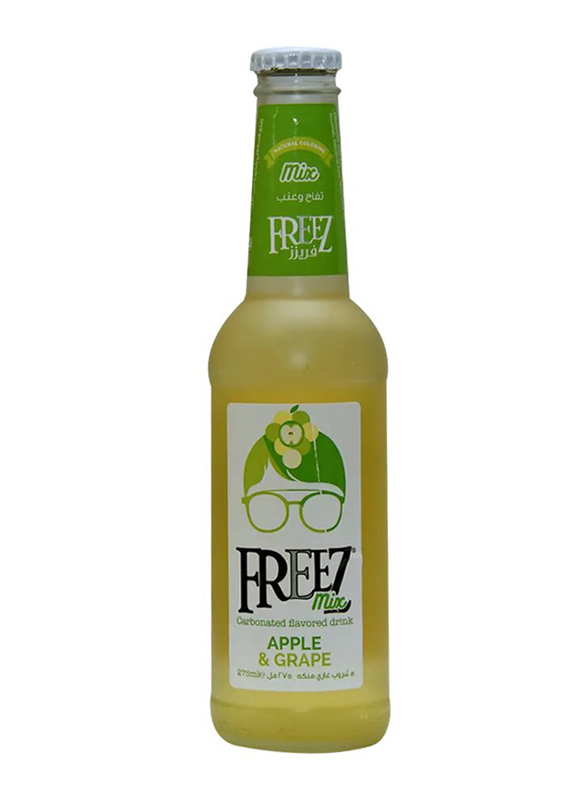 

Freez Mix Carbonated Apple and Grape Drink, 275ml