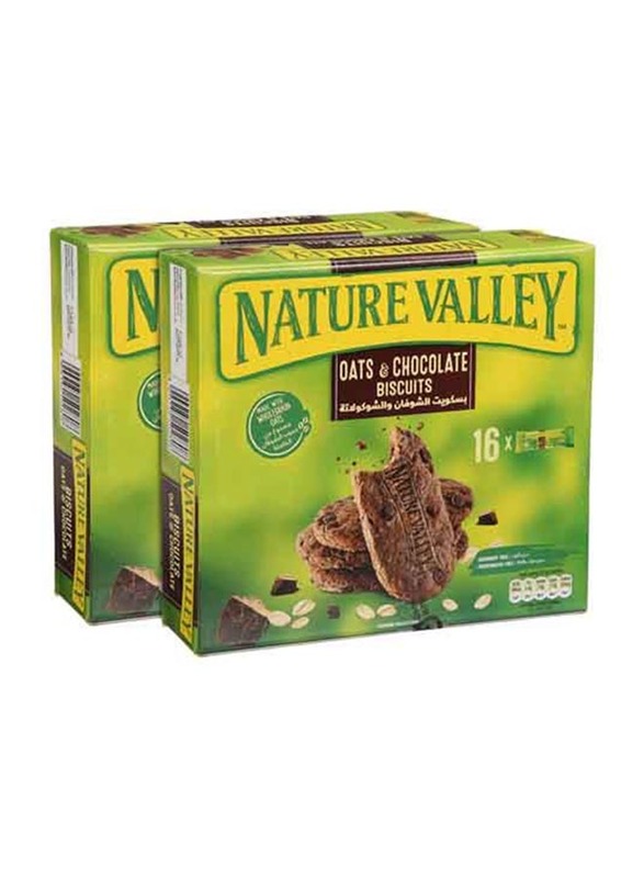 

Nature Valley Biscuit Oats & Chocolate Biscuits, 2 x 25g