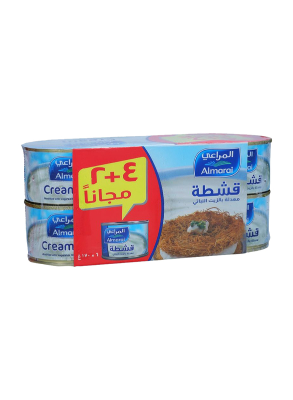 

Al Marai Almarai Long Life Cream, 6 x 170g