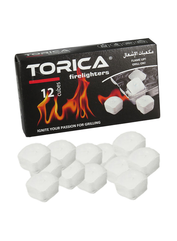 

Torica 12-Piece Firelighter Cubes, White