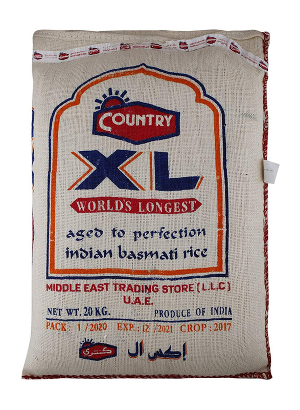 

Country Xl Basmati Rice, 20 Kg