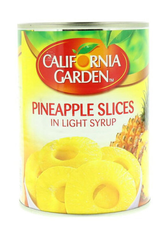 

California Garden Pineapple Slices In Light Syrup, 565g