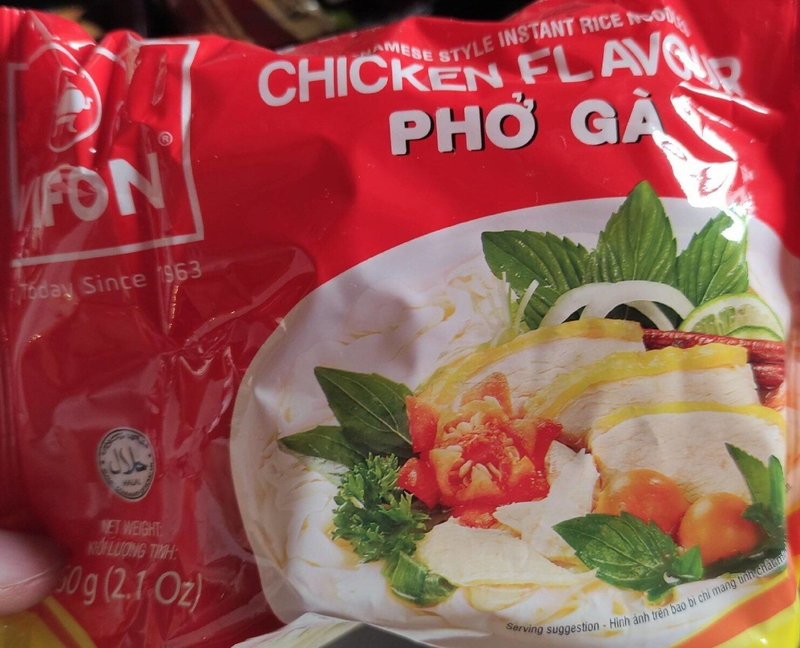 

Vifon Pho Chicken Rice Noodle, 60g