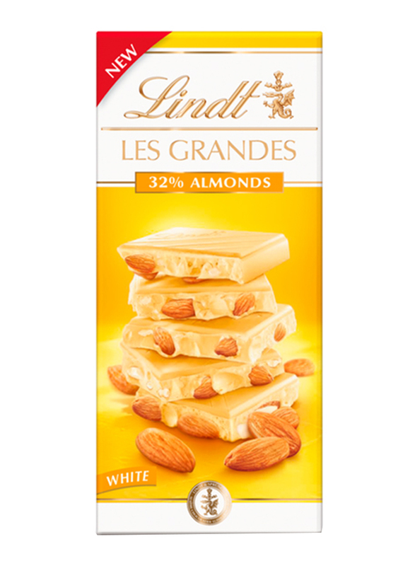 

Lindt Les Grandes White Almond, 2 x 150g