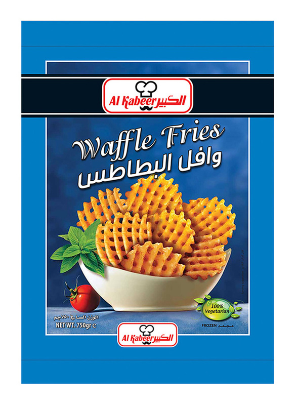 Al Kabeer Waffle Fries 750g Dubaistore Com Dubai