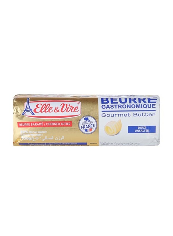 

Elle & Vire Unsalted Butter, 500g