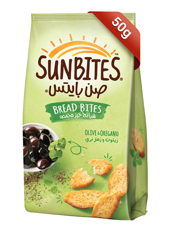 

Sunbites Olive & Oregano Bread Bites, 20 Packs x 50g