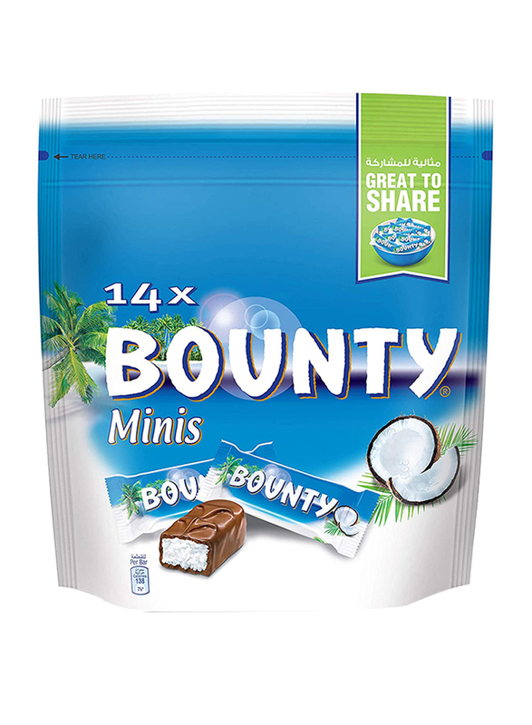

Bounty Mini Chocolates, 14 Pieces, 399g